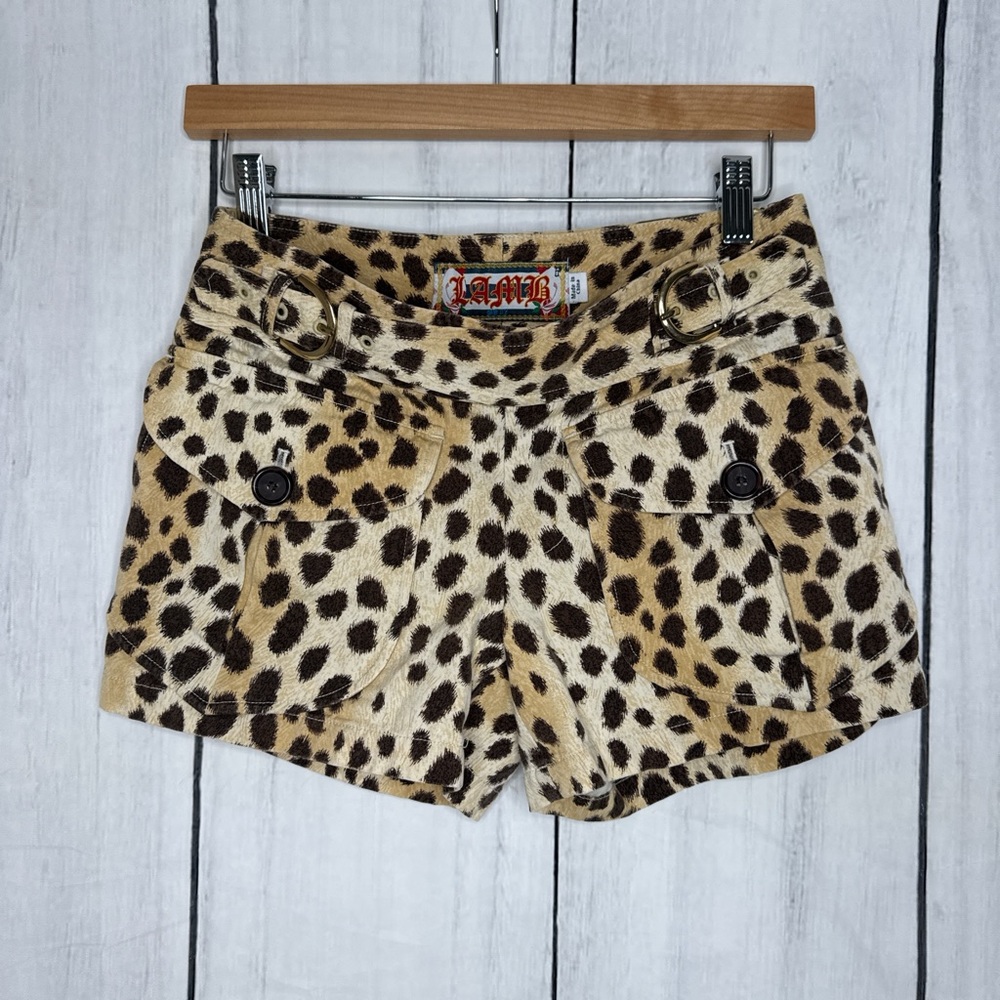 Leopard Print Women Shorts